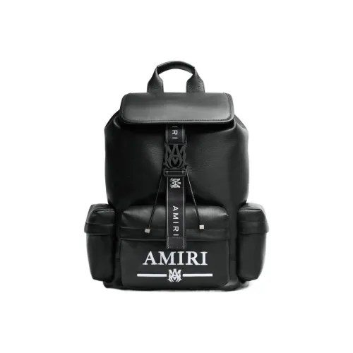 Louis SS23 Leather Backpack Unisex Black