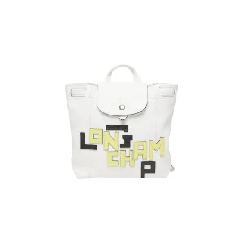 LONGCHAMP Le Pliage LGP Nylon Backpack Women's White