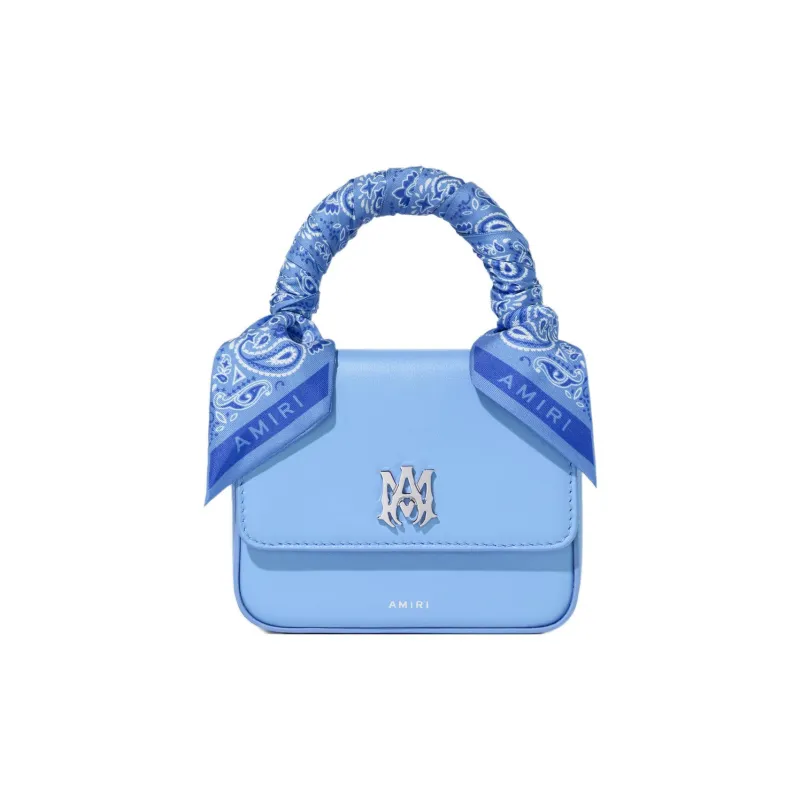 AMIRI Calfskin Shoulder Bag Crossbody Bag Handbag Extra Mini Women's Light Blue-1