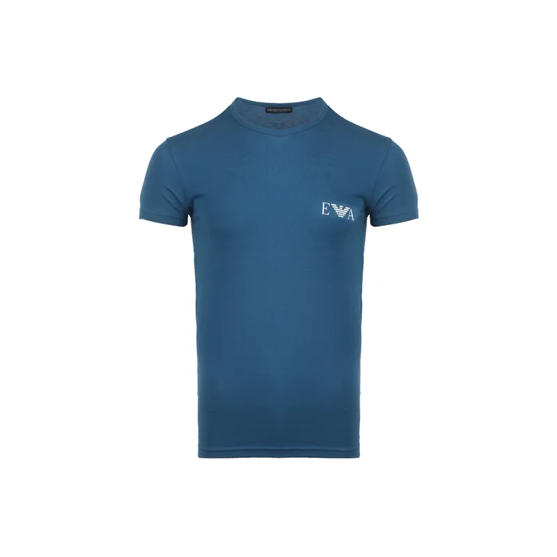 EMPORIO ARMANI Logo Printed Pack Of Two Crewneck T Shirt-2