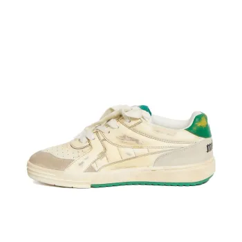 PALM ANGELS Palm University Vintage Sneaker White Green