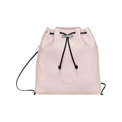 LONGCHAMP Roseau Soft Lambskin Backpack Women's Pink
