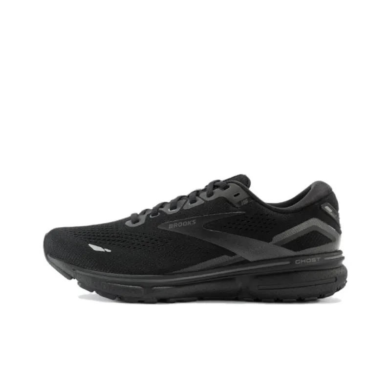 Brooks Ghost 15 Anti Slip Wear Resistant Low Top Running Shoes Women's Black-0