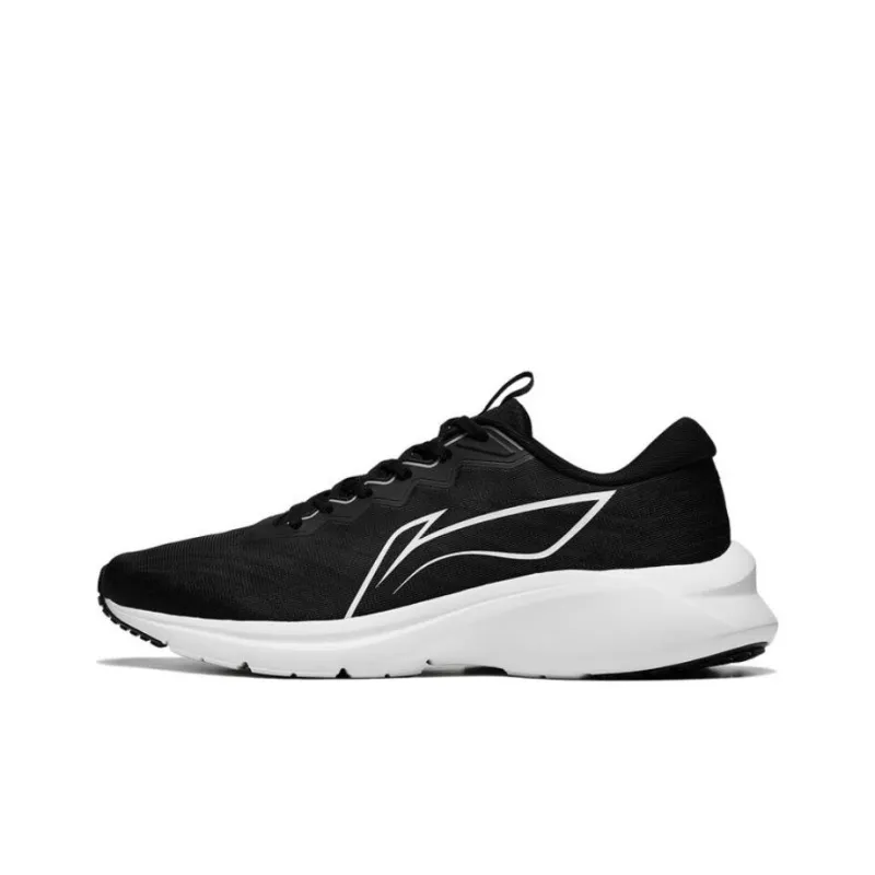 LiNing YunQue Anti Slip And Wear Resistant Breathable Low Top Running Shoes Men's Black-0