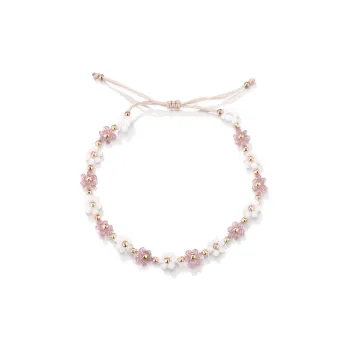 Clect Woven Rope Bracelets Women's White
