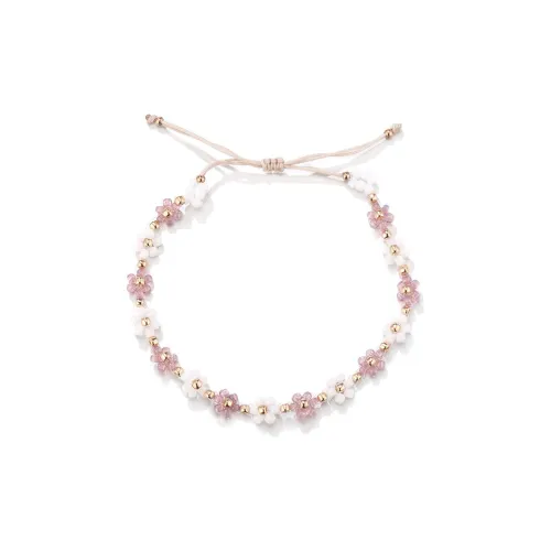 Clect Woven Rope Bracelets Women's White