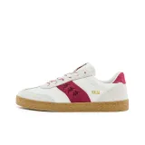 Korean White/Burgundy-012A