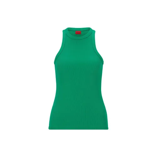 HUGO BOSS Tank Tops Women's Green