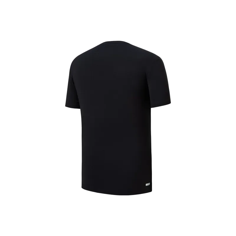 Erke Moisture Wicking Series T Shirts Men Jet Black-1
