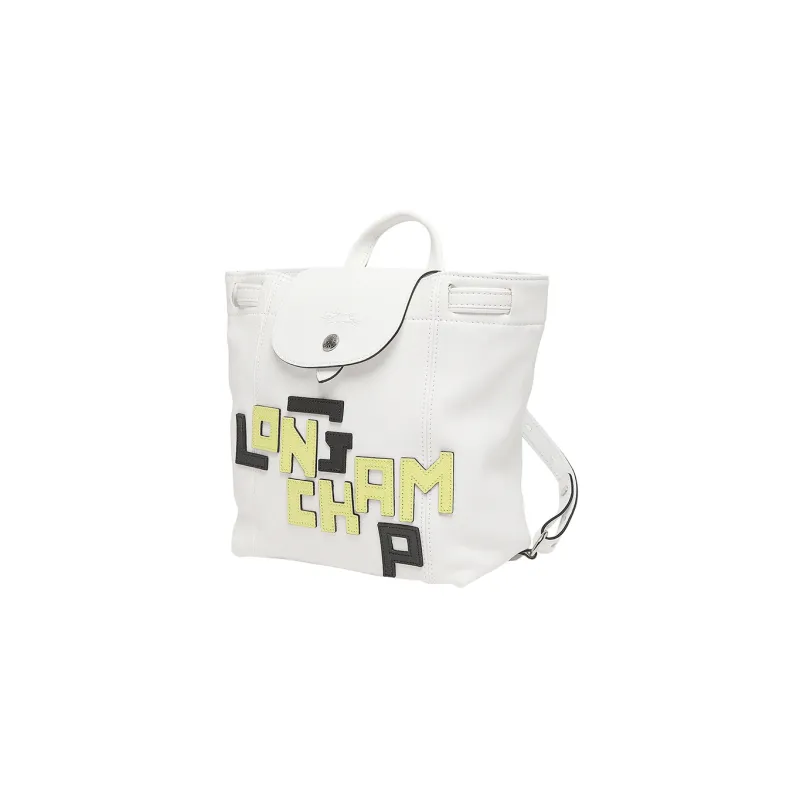 LONGCHAMP Le Pliage LGP Nylon Backpack Women's White-1