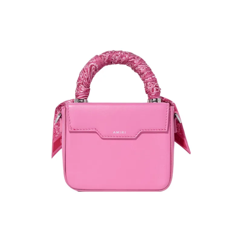 AMIRI Calfskin Shoulder Bag Crossbody Bag Handbag Extra Mini Women's Pink-2