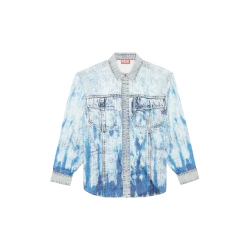 DIESEL Japan Limited Capsule Collection Shirts Unisex Blue