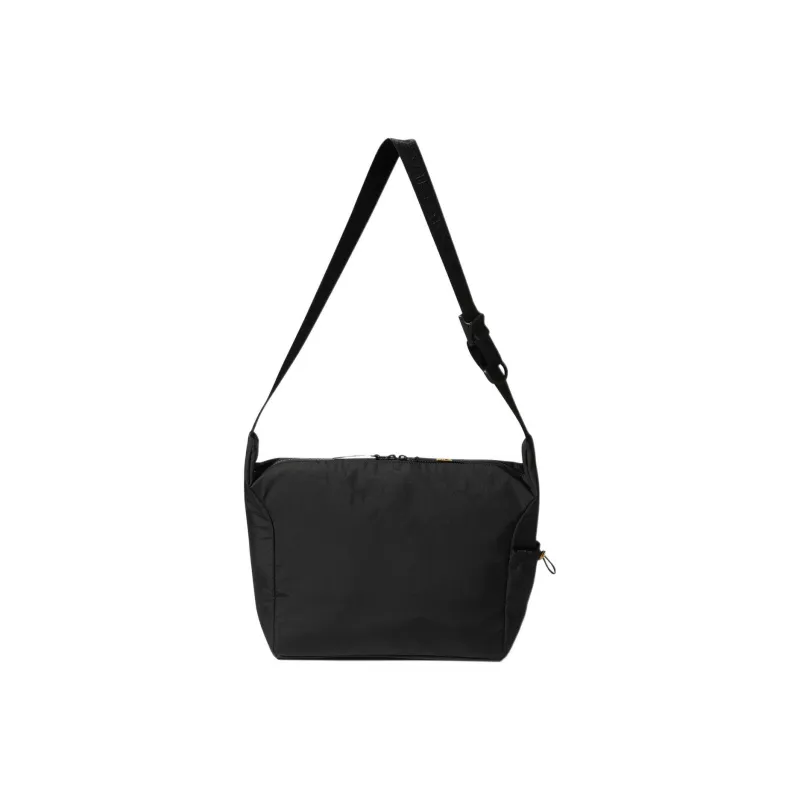FILA Nylon Hobo Bag Crossbody Bag Shoulder Bag Unisex Black-1