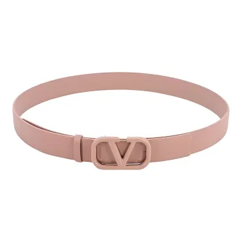 Valentino Leather Belts Women's Pink