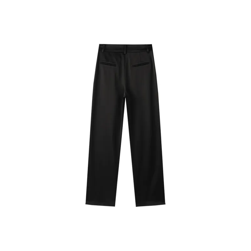 THE SEA LIFE Casual Pants Women's Black Mage-1