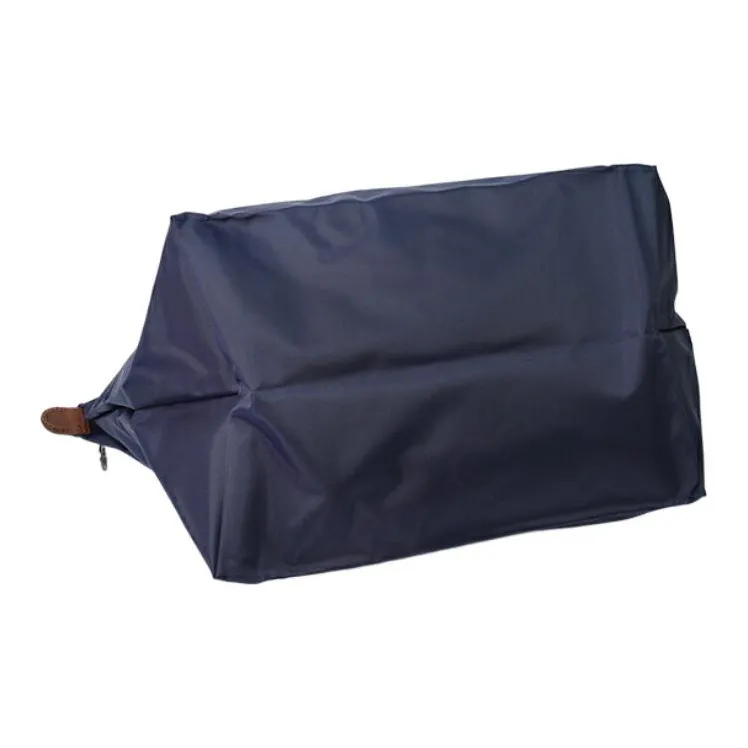 LONGCHAMP Le Pliage Recycled Polyamide Canvas With Cow Leather Dumpling Bag Handbag Medium Size Women's Sea Blue-2