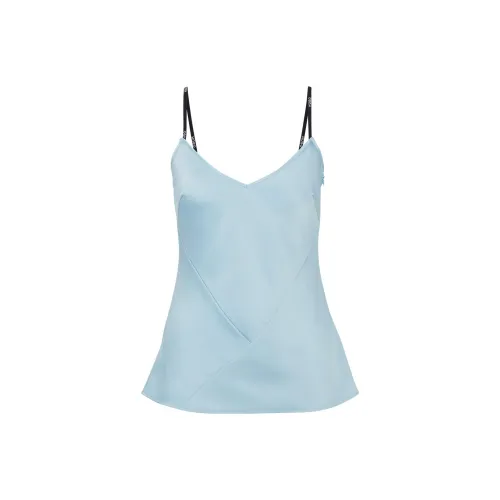 HUGO BOSS Tank Tops Women's Light Blue