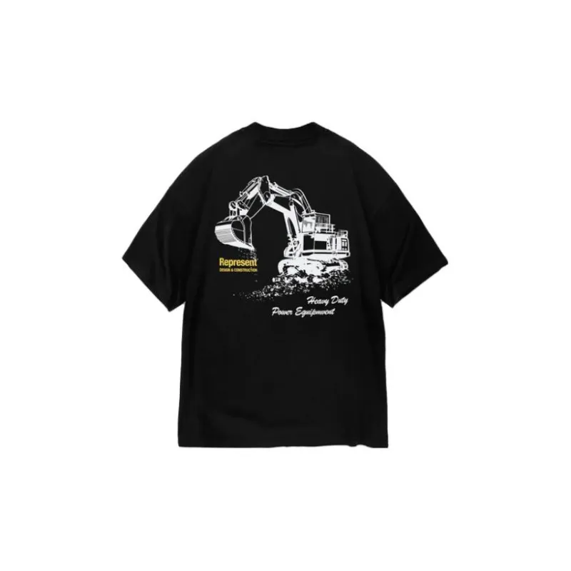 REPRESENT T Shirts Men Black-1