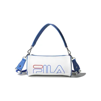 FILA Polyester Portable Crossbody Bag, Shoulder Bag Unisex Gray White
