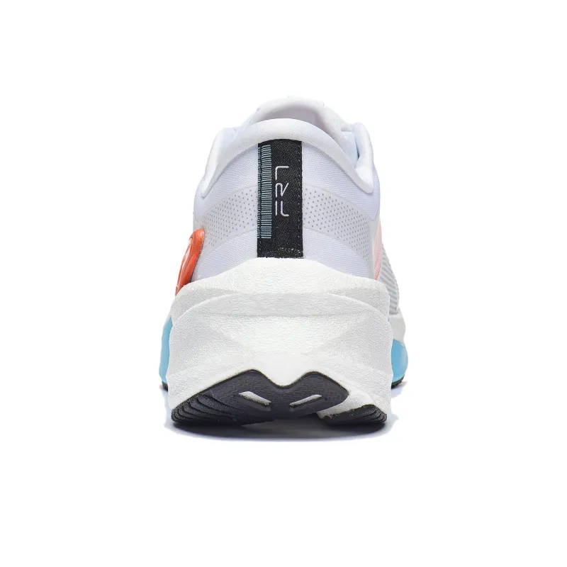 LiNing Furious Rider 7.0 Anti Slip And Wear Resistant Breathable Low Top Running Shoes Men's White Blue Orange-4