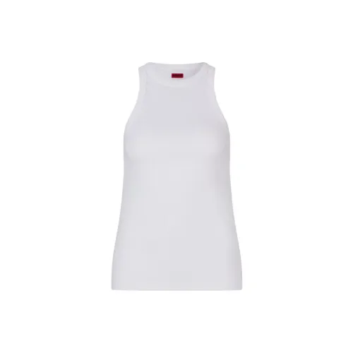 HUGO BOSS Tank Tops Women's White