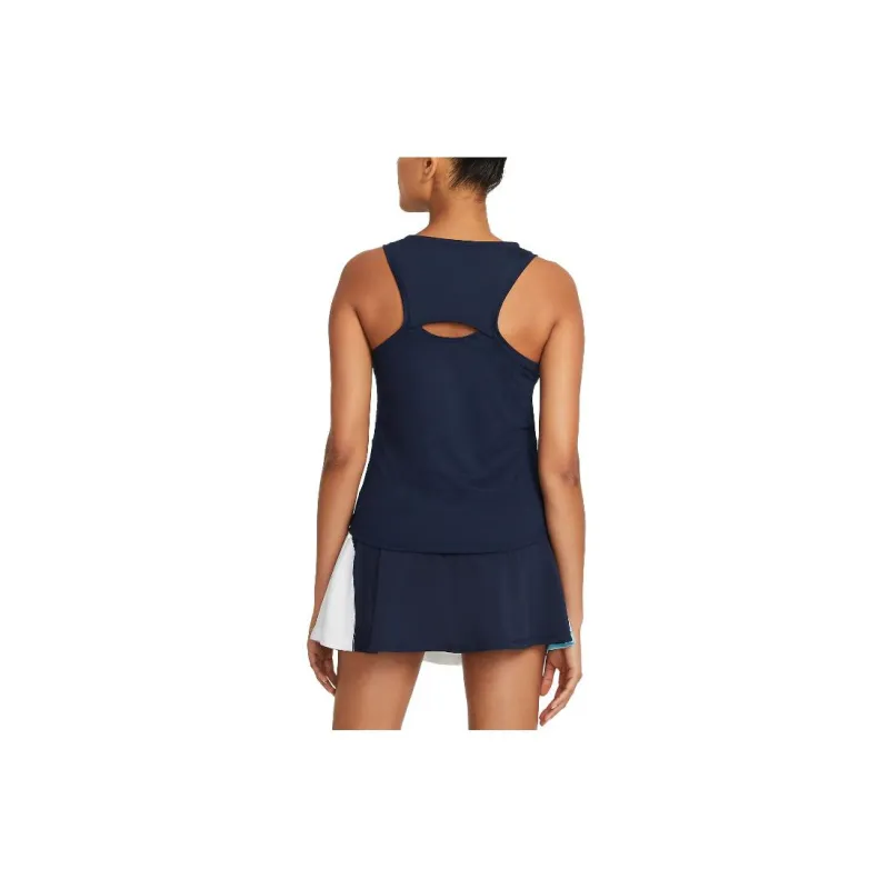 Nike Tank Tops Women's Navy Blue-1