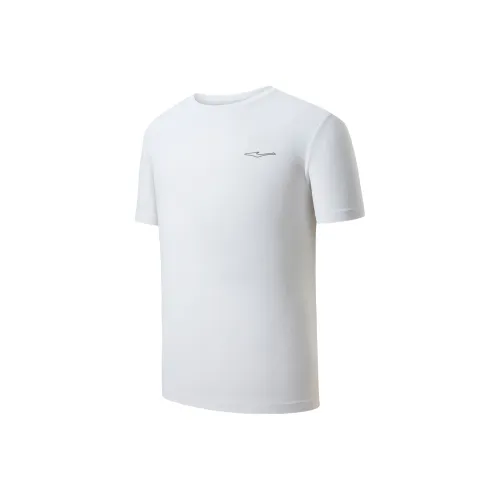 Erke Moisture Wicking Series T-Shirts Men True White