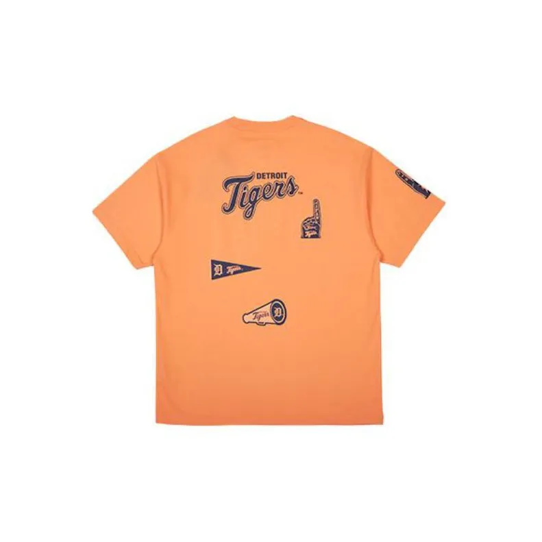 New Era T Shirts Unisex Orange-1