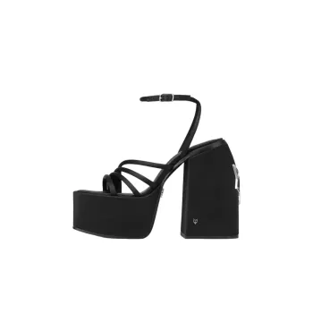 Naked Wolfe Jenny Strap Sandals Women's Black