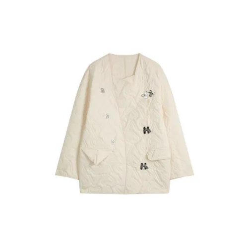 ELF SACK Jackets Women's Milk White