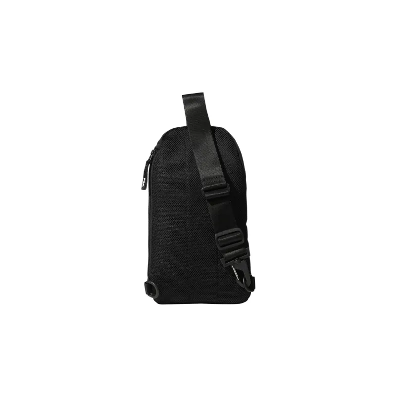 FILA Nylon Shoulder Bag, Sling Bag Regular Unisex Black-1