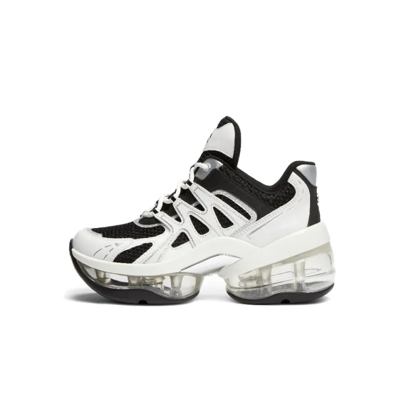 Michael Kors Transparent-platform-sole Sneakers-0
