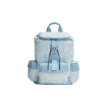 AMIRI Cow Leather Backpack Regular Unisex Light Blue