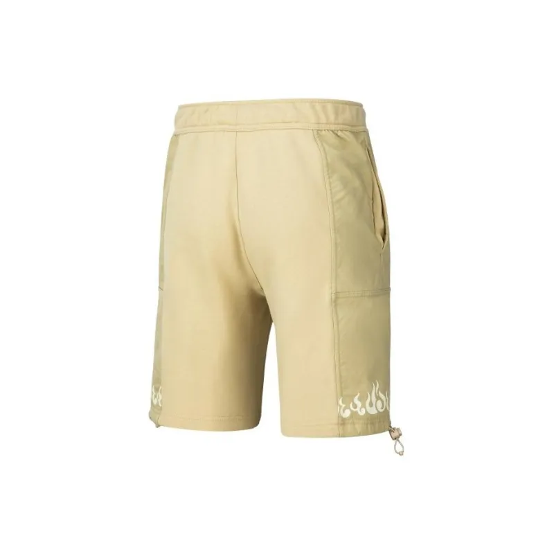 PUMA Humming 3,SS23 Chinese Culture Tribute Series Casual Shorts Men Roasted Almond-1