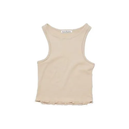 Acne Studios Tank Tops Women's Mushroom Beige