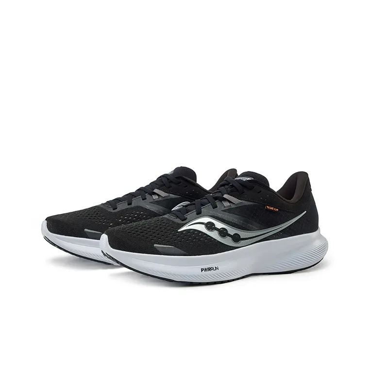 saucony Ride 16 Wide 'Black White'-2