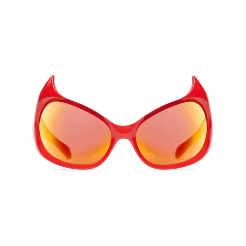 Balenciaga Sunglasses Women's Red