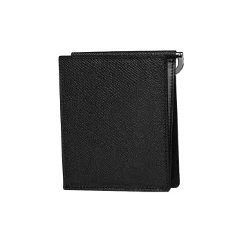Maison Margiela Grain Leather Wallet Men's Black