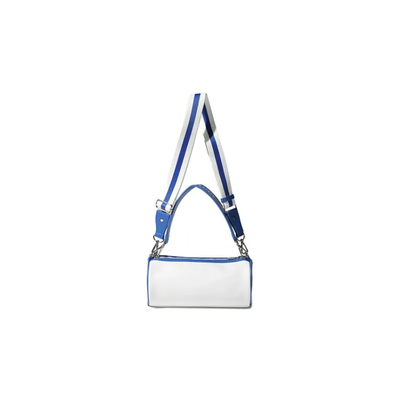 FILA Polyester Portable Crossbody Bag, Shoulder Bag Unisex Gray White-1
