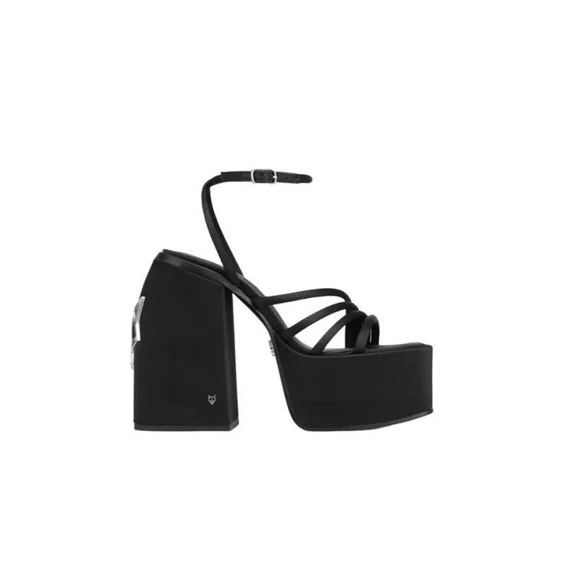 Naked Wolfe Jenny Strap Sandals Women's Black-1