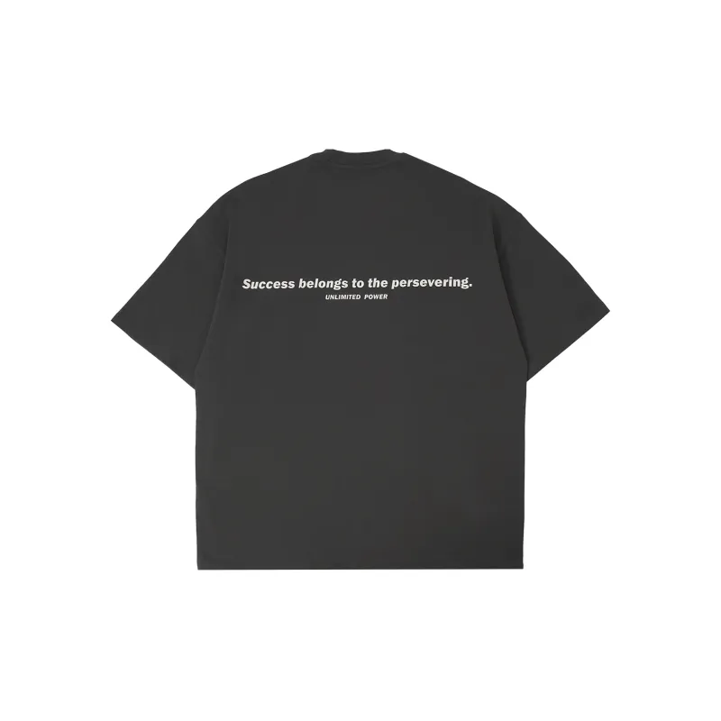 LUJIAMEN T-Shirt Unisex Black/White/Dark Gray/Dark Gray-9