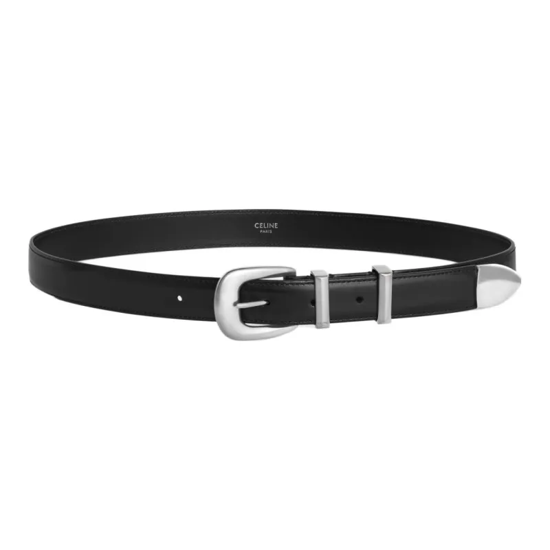 CELINE Medium Western Belt In Vintage Calfskin Leather-1