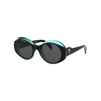 PALM ANGELS Doyle Round Frame Sunglasses