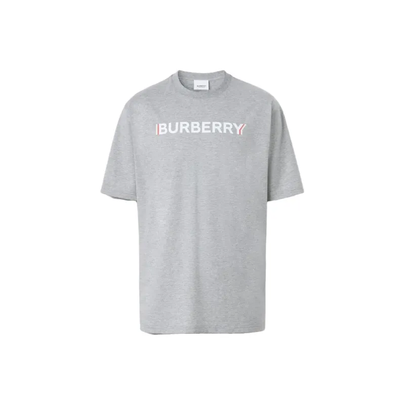 Burberry T Shirts Men Gray-2