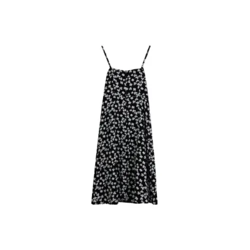 ELF SACK Slip Dresses Women's Black