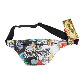 SPRAYGROUND PVC Crossbody Bag, Fanny Pack Medium Size Unisex Multicolor