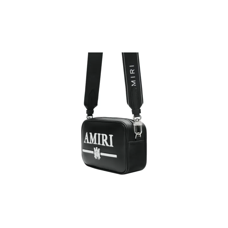AMIRI Calfskin Camera Bag Shoulder Bag Crossbody Bag Regular Unisex Black-1