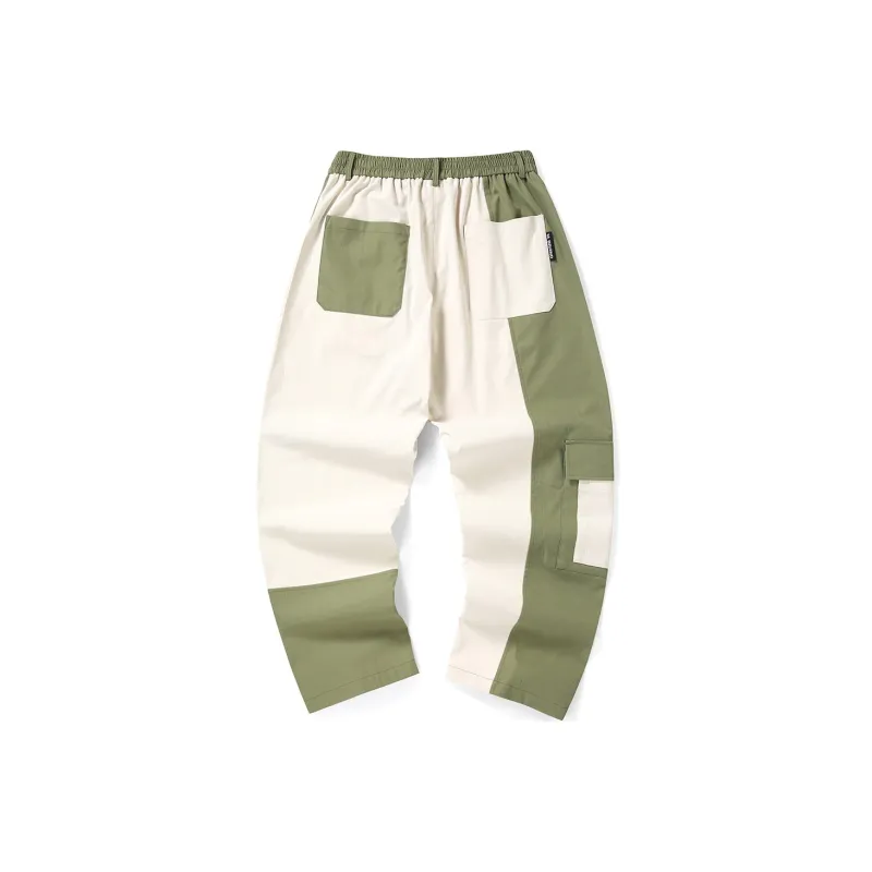 BIRDTALK Casual Pants Unisex Light Khaki-1