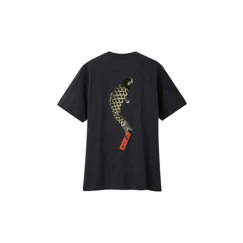 UNIQLO T-Shirts Men Sea Blue-1