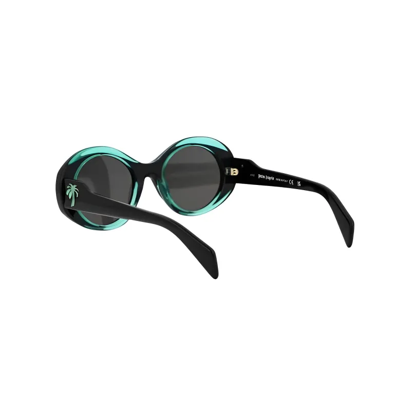 PALM ANGELS Doyle Round Frame Sunglasses-3